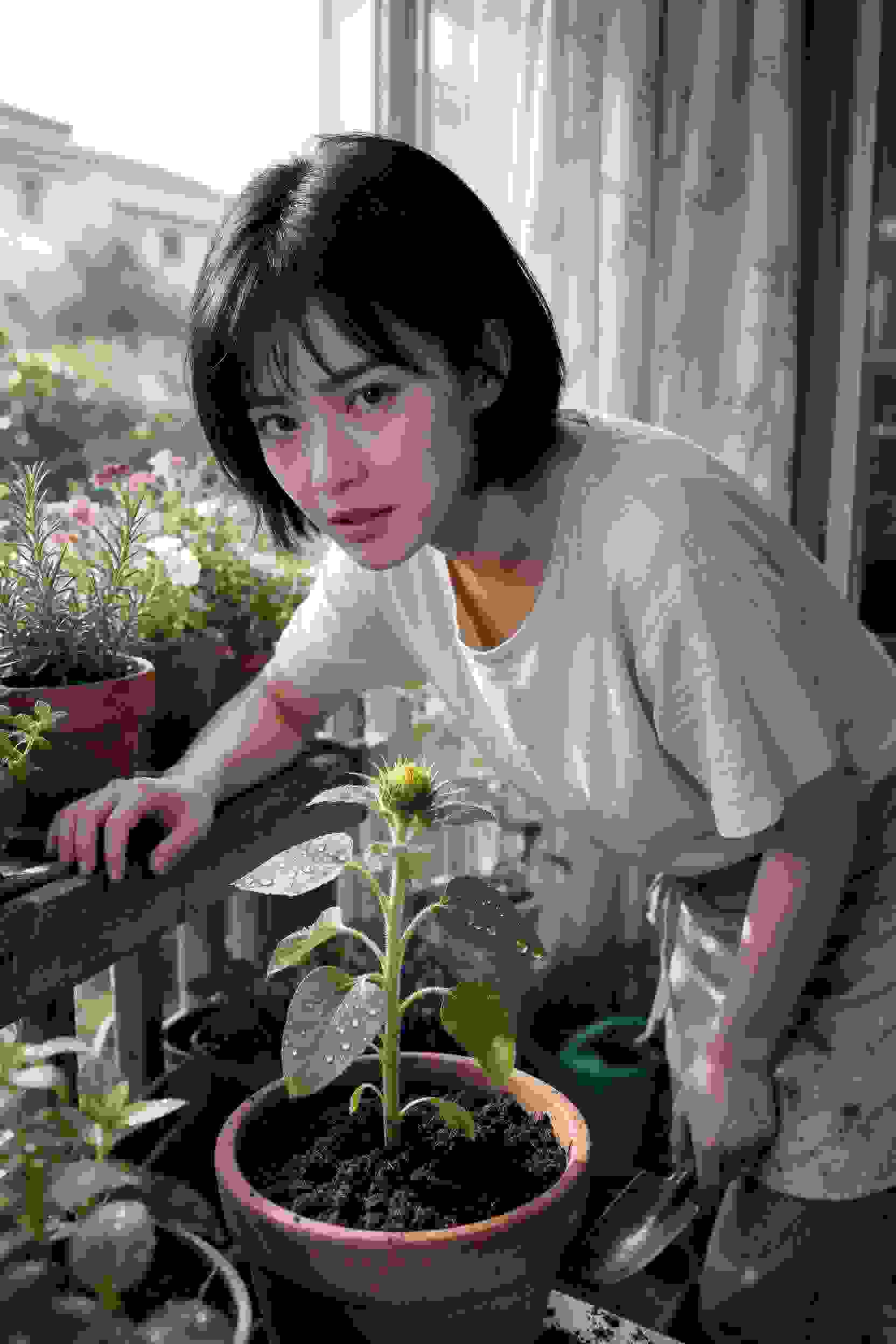 余光中的她